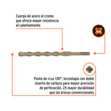 BROCA SDS PLUS 5/8" X 8"