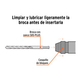 BROCA SDS PLUS 3/4 X 12" BS-3/4X12 TRUPER