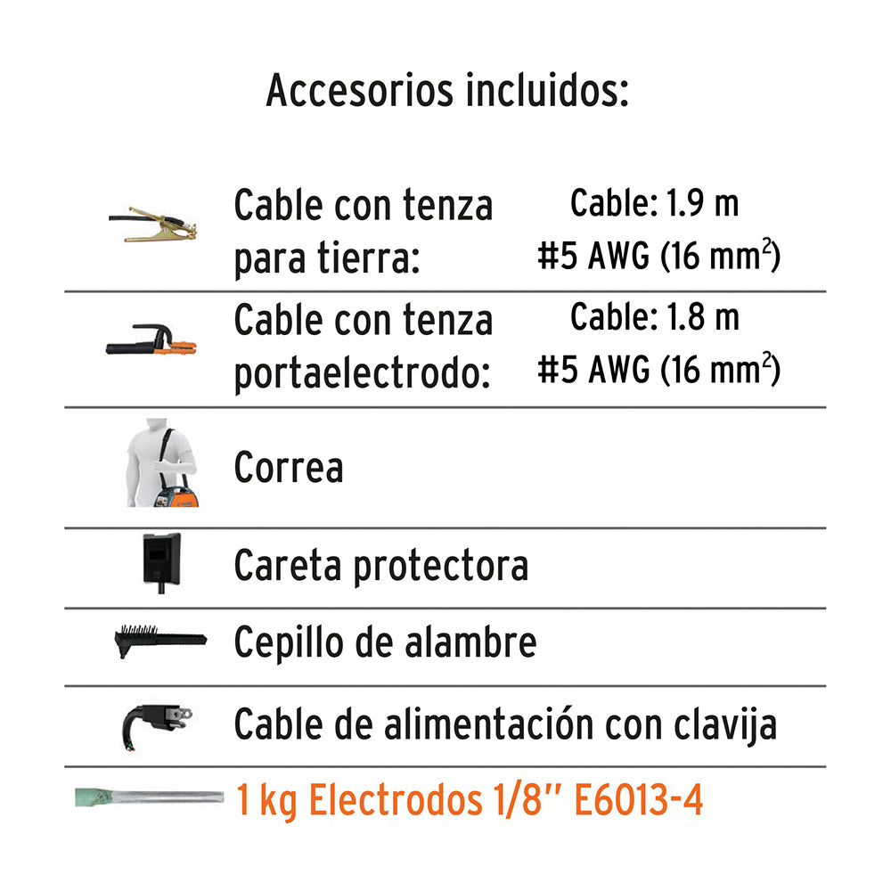 SOLDADORA INVERSORA 130A 127/220V SOIN-110/130 TRUPER