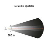 LINTERNA DE MINERO 1 LED 800 LM DE 4 PILAS AA TRUPER EXPERT TRUPER