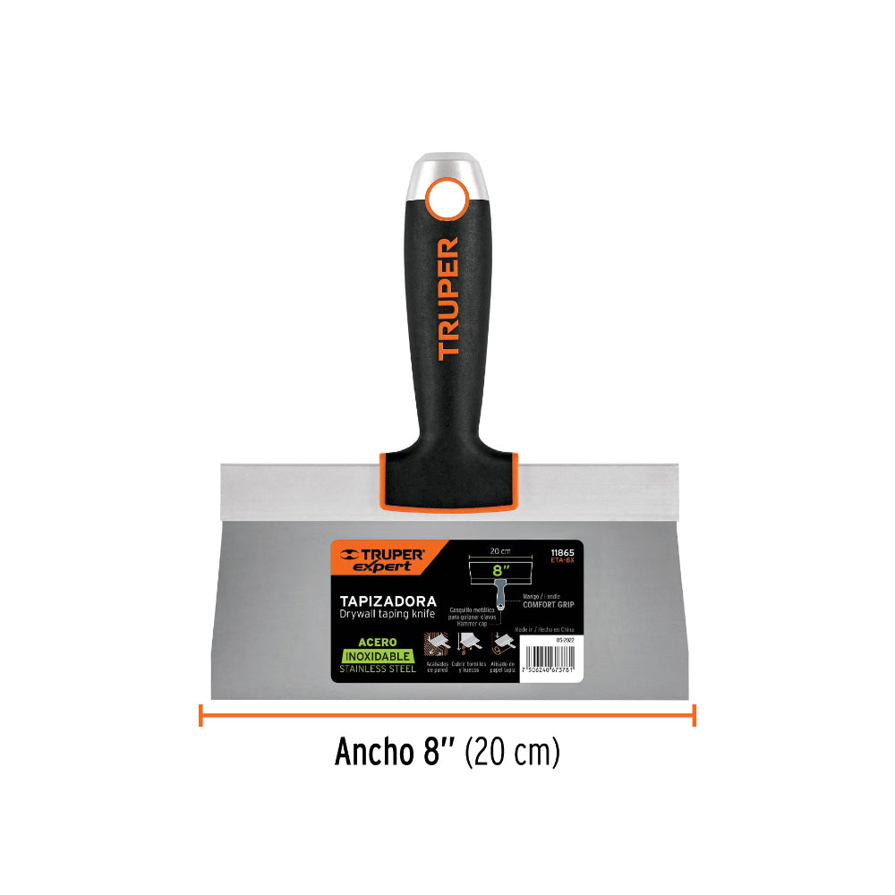 ESPATULA TAPIZADORA 8" TRUPER EXPERT