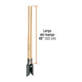 CAVADOR HERCULES MANGO 48" DE MADERA MCA TRUPER CONSTRUCCION