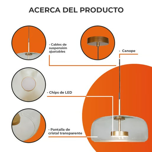 LUMINARIO INT LED 11.5W 100-240V 640LM 30K DRO