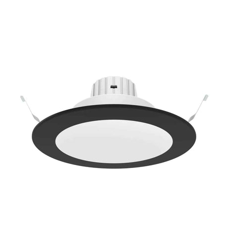 LÁMPARA DE INTERIOR EMPOTRABLE LED NOVA I NEGRO TECNOLITE NO ATENUABLE LED INTEGRADO 11W LUZ SUAVE CÁLIDA