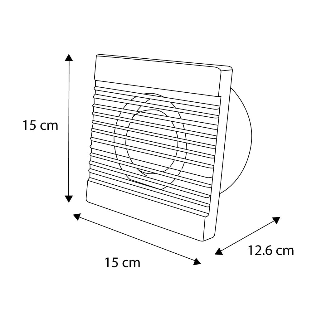 EXTRACTOR DE AIRE ESTEVEZ ULTRA DELGADO 4" *** OFRECER 2504 ***