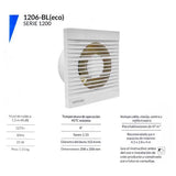 EXTRACTOR ULTRA-DELGADO 6-PG BCO. *** OFRECER 48532 O INTER 6 O TURBO 6 ***