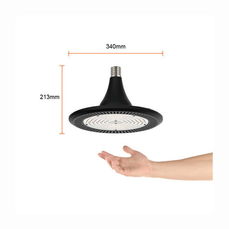 FOCO LED TECNOLITE UFO 120W LUZ DE DÍA BASE E40 ADAPTADOR INCLUIDO