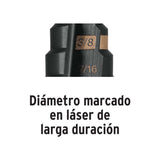 BROCA ESCALONADA 12 ESCALONES MCA TRUPER CONSTRUCCION