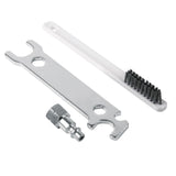 PISTOLA P/PINTARGRAVEDAD HVLPVASO PLASTICO BOQUILLA 1.4MM MCA TRUPER *** OFRECER PPG ***