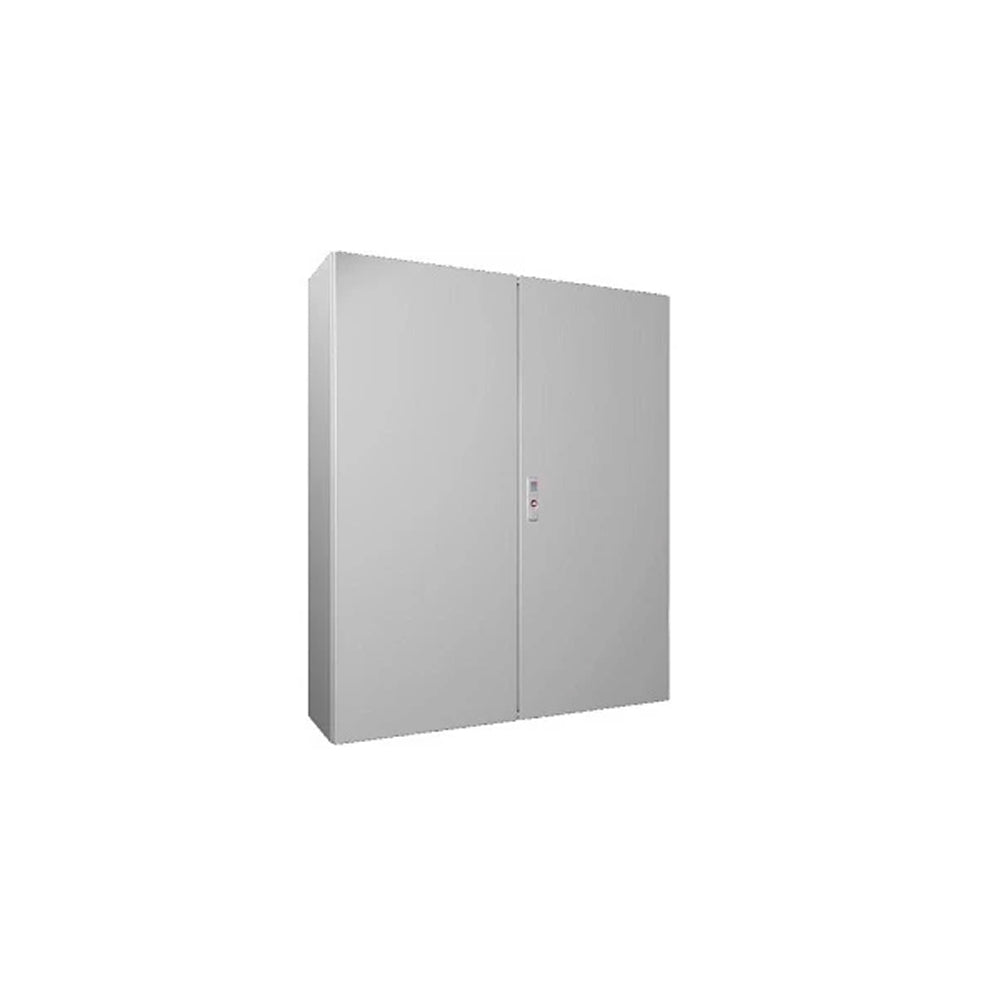 AX ARMARIO COMPACTO METÁLICO 1200X1000X300 RAL7035 STANDARD CON PLACA DE MONTAJE 2 PUERTAS IP55 NEMA12