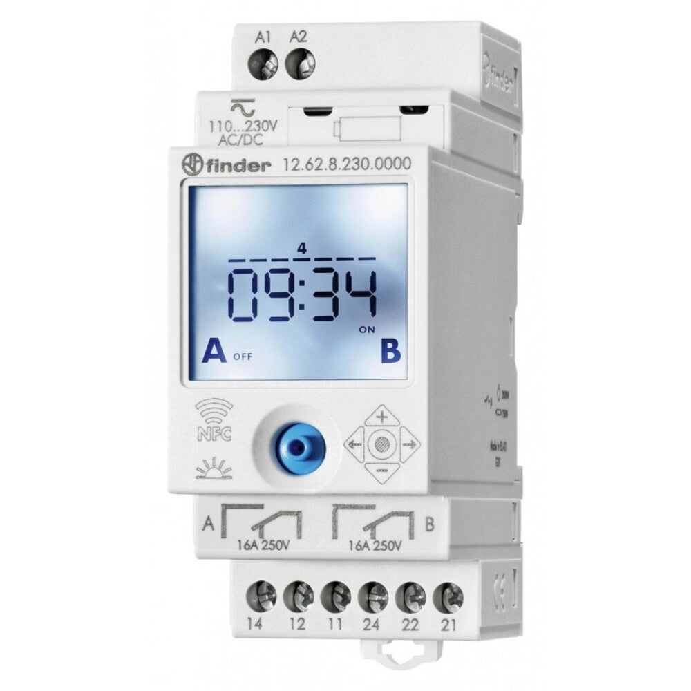 Timer Manual Interruptor Horario Analogico Modular Diario UNO D
