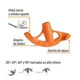 DOBLADOR DE TUBO DE 1/2 12845 TRUPER CONSTRUCCION