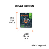 LINTERA DE MINERO RECARGABLE 300LM 8 HRS. 3 MODOS ILUMINACION LI-CA-300R 12890 TRUPER *** OFRECER LCR25 ***