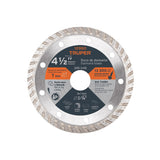 DISCO DE DIAMANTE RIN TURBO 4-1/2" DID-245 TRUPER