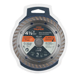 DISCO DE DIAMANTE RIN TURBO 4-1/2" DID-245 TRUPER