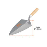 CUCHARA PARA ALBAÑIL TIPO FILADELFIA 11" MCA TRUPER CONSTRUCCION *** OFRECER CFP11 ***