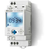 INTERRUPTOR HORARIO ASTRONOMICO / SEMANAL TIPO 12.A1 2CC 16A. ON/OFF FINDER