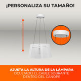 LUMINARIO INT LED 12W 100-240V 1080LM 30K BCO