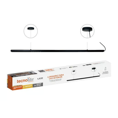 LUMINARIO INTLED 12.5W 100-240V 420LM 30K NGR