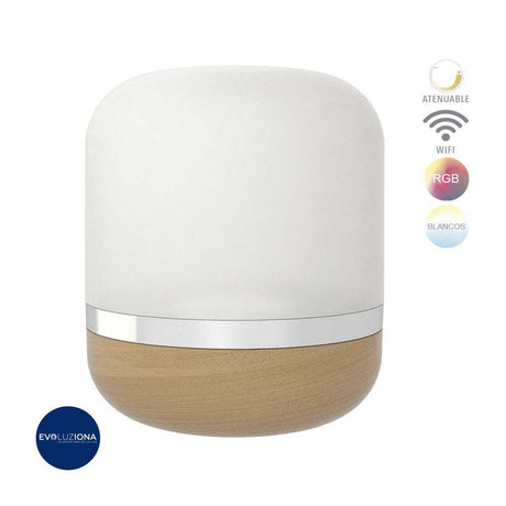 LÁMPARA INTELIGENTE LED TECNOLITE HERO 12.5W LUZ DE COLORES AJUSTABLE COMPATIBLE CON APP MÓVIL Y ASISTENTES DE VOZ ***TECNOLITE HAE***