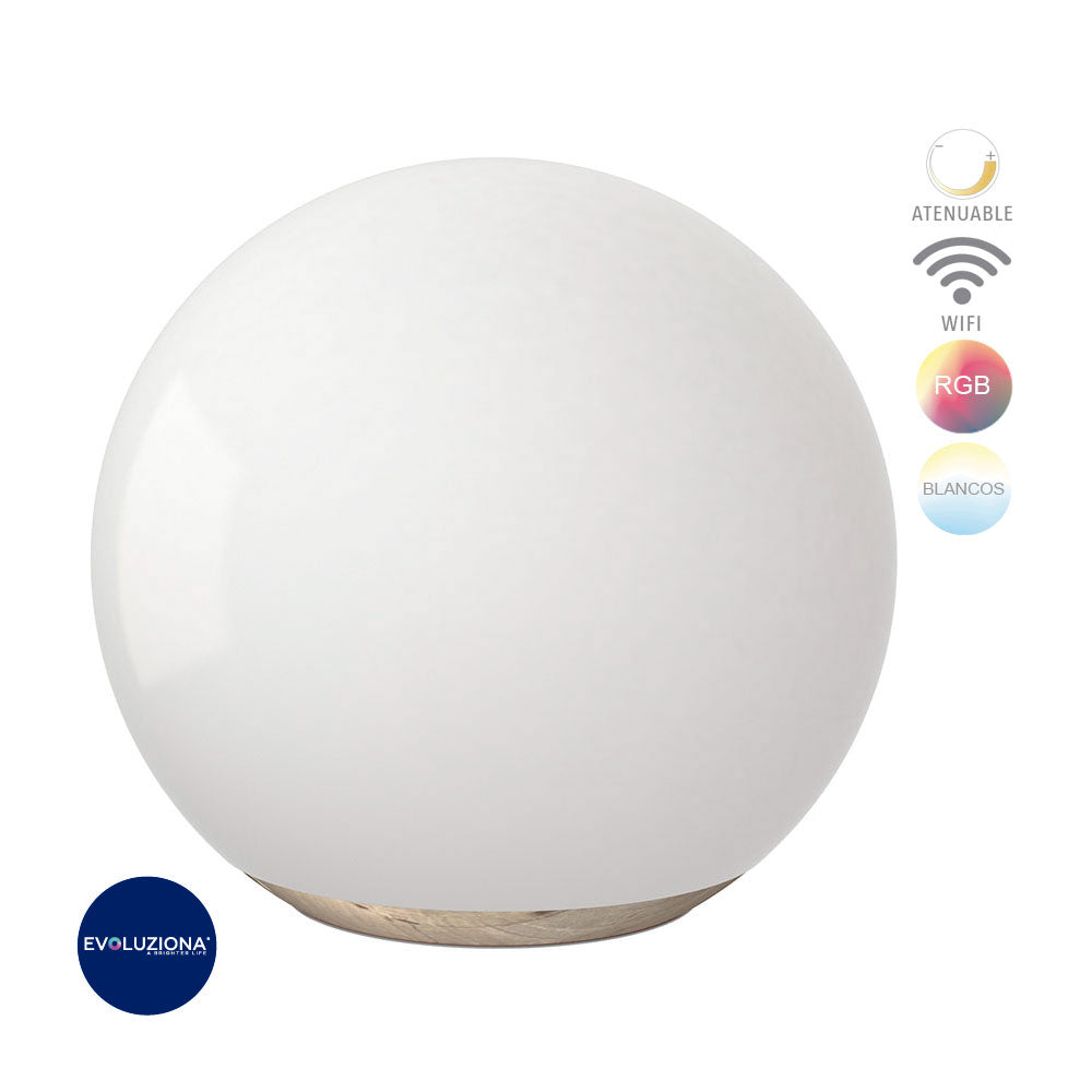 LÁMPARA DE INTERIOR LED TECNOLITE SPIRIT PARA SOBREPONER EN MESA 12.5W LED INTEGRADO ***TECNOLITE HAE***