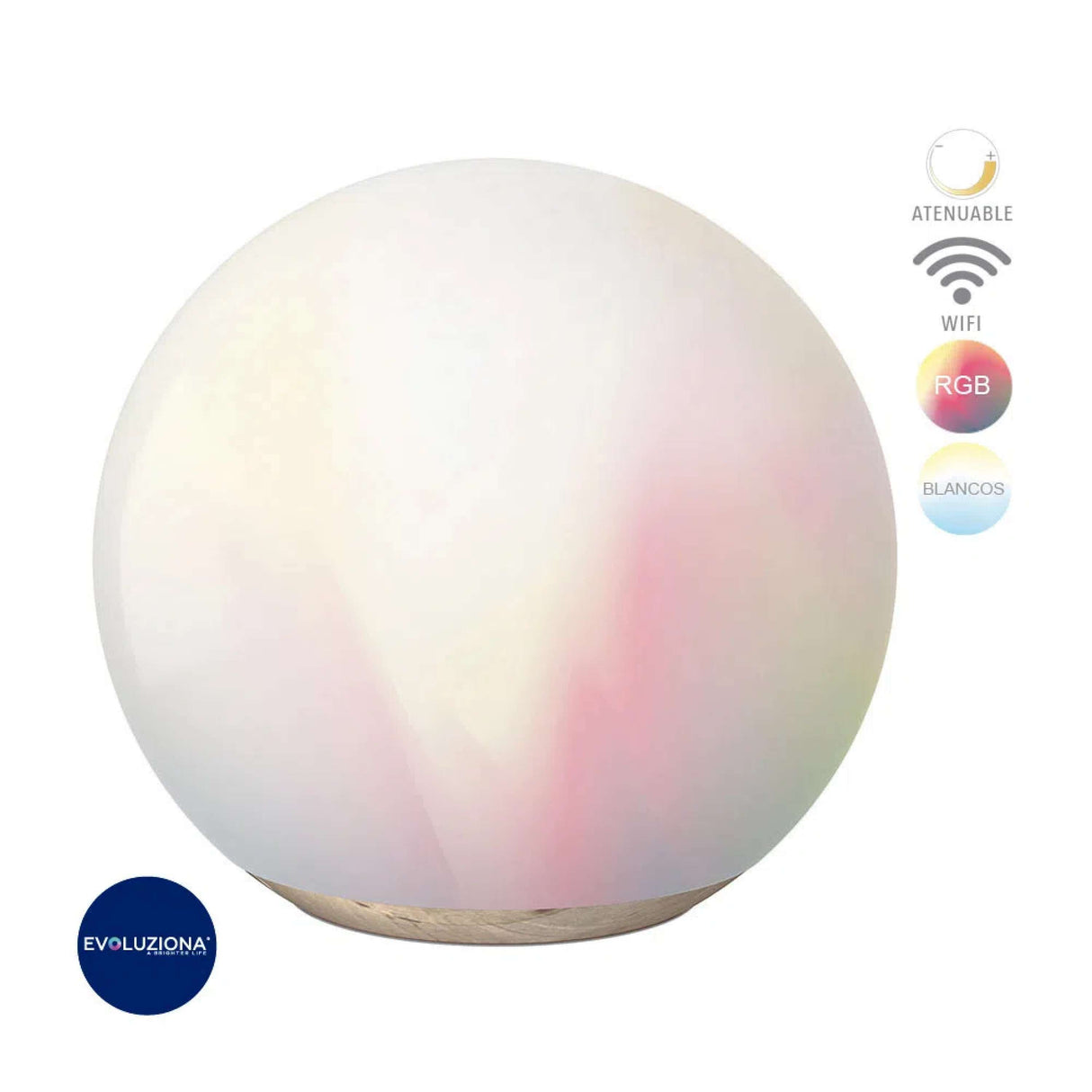 LÁMPARA DE INTERIOR LED TECNOLITE SPIRIT PARA SOBREPONER EN MESA 12.5W LED INTEGRADO ***TECNOLITE HAE***