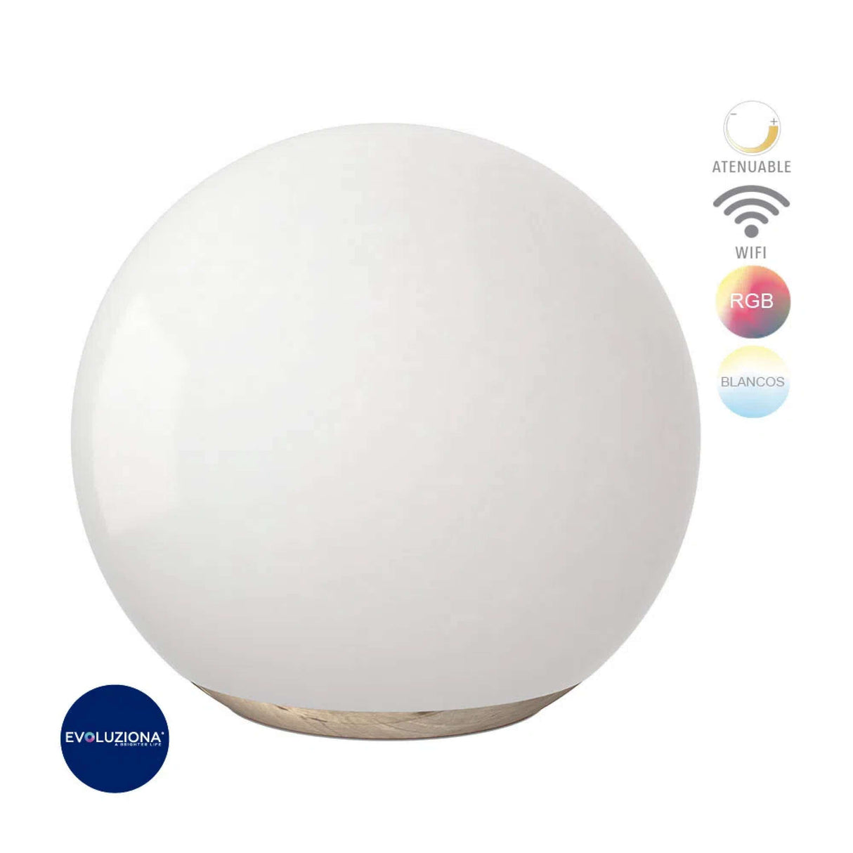 LÁMPARA DE INTERIOR LED TECNOLITE SPIRIT PARA SOBREPONER EN MESA 12.5W LED INTEGRADO ***TECNOLITE HAE***