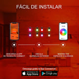 GUIRNALDA SERIE 10 LUCES LED SMART WIFI 7MTS. RGB + BLANCO COMPATIBLE APPMOVIL Y ASISTENTE VOZ *** HASTA AGOTAR ***
