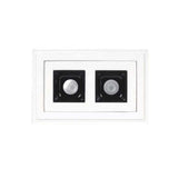 LÁMPARA EMPOTRABLE LED TECNOLITE ACAMAR II 12W LUZ SUAVE CÁLIDA DE YESO EMPOTRADO OCULTO ***TECNOLITE HAE***