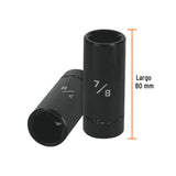 DADO DE IMPACTO LARGO 6 PUNTAS CUADRO 1/2" DE 7/8" MCA TRUPER MECANICA