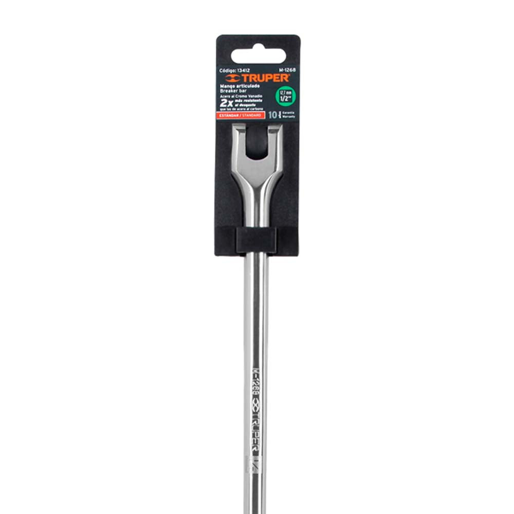 MANGO ARTICULADO 17" (43CMS) 17MM. P/DADOS CUADRO 1/2" 13412 M-1268 TRUPER