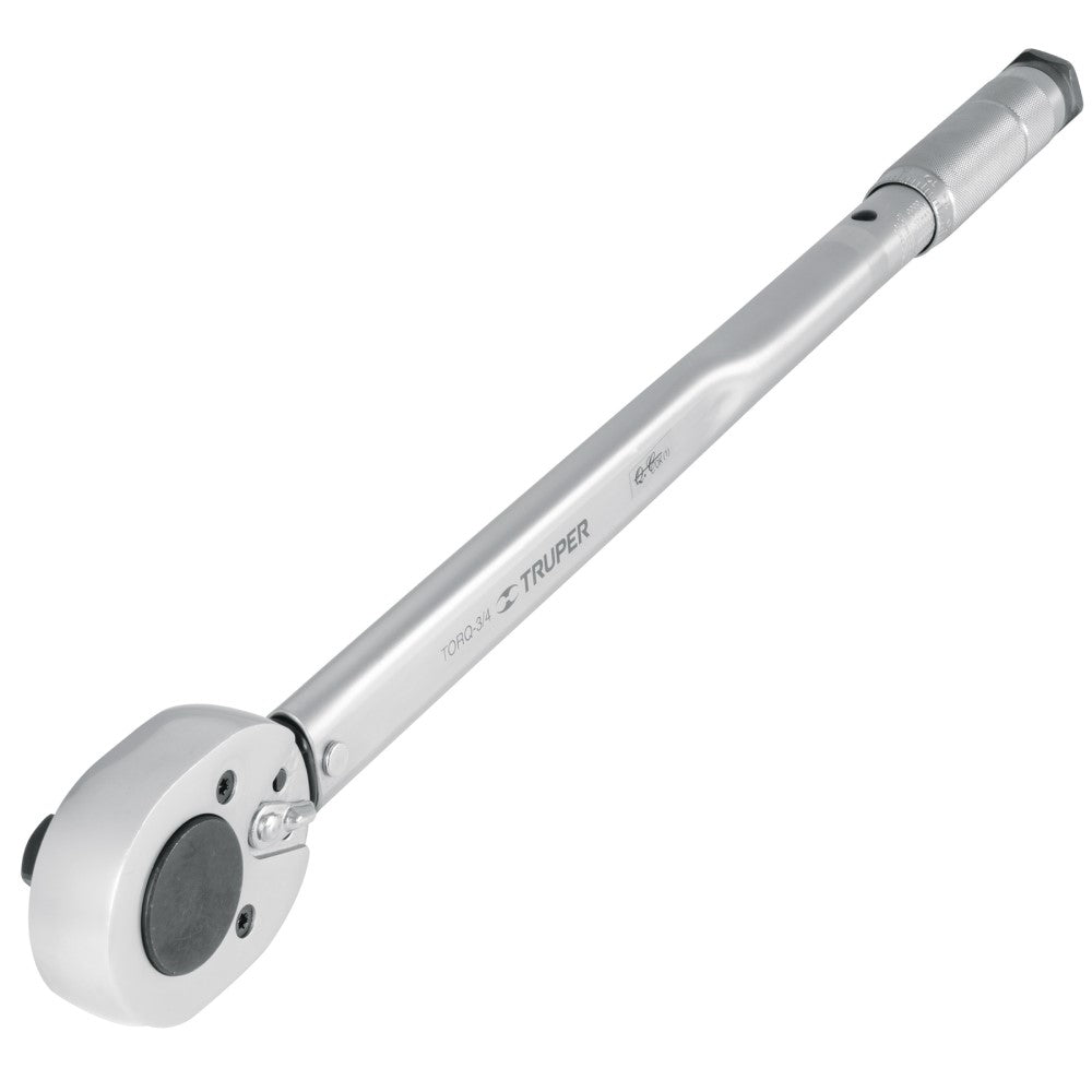 TORQUIMETRO MICROMETRICO REVERSIBLE P/DADO 3/4" RANGO 50-300LB-FT (68-408NM) INCREMENTO DUAL 1LB-FT TORQ-3/4 13547