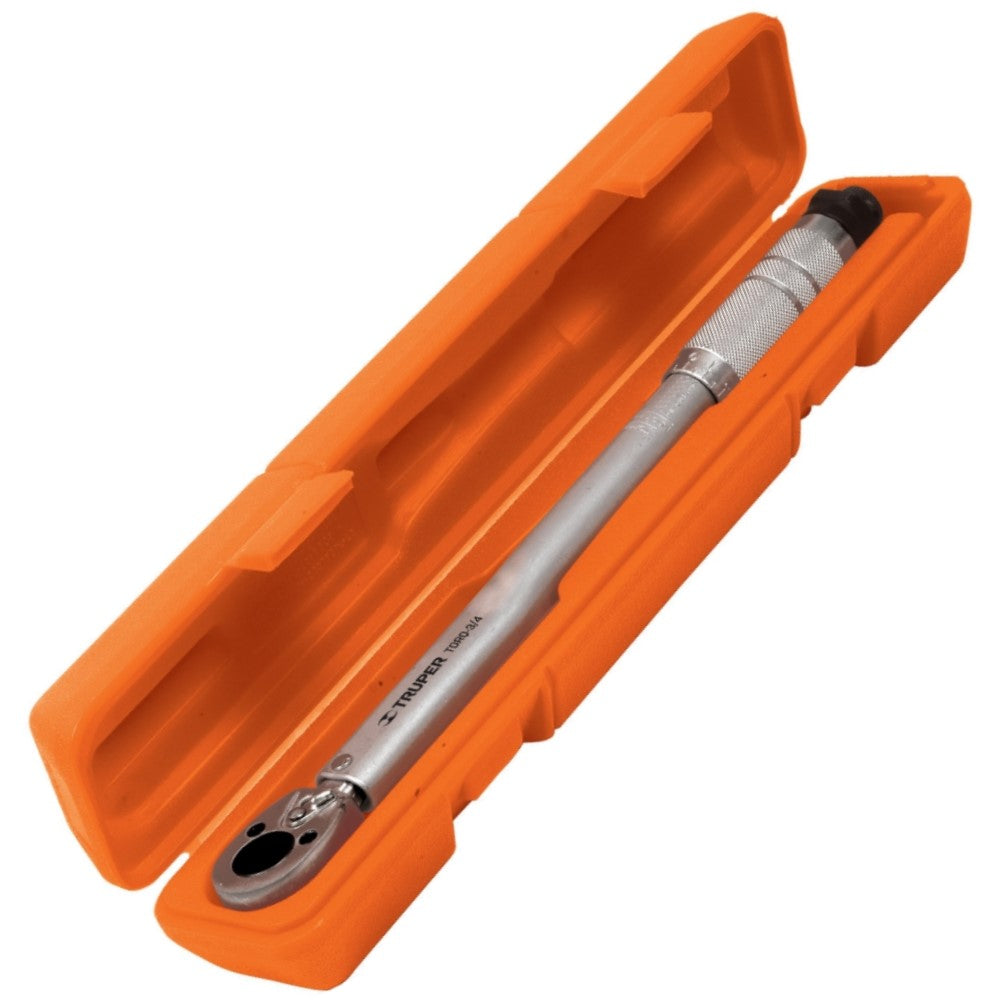 TORQUIMETRO MICROMETRICO REVERSIBLE P/DADO 3/4" RANGO 50-300LB-FT (68-408NM) INCREMENTO DUAL 1LB-FT TORQ-3/4 13547
