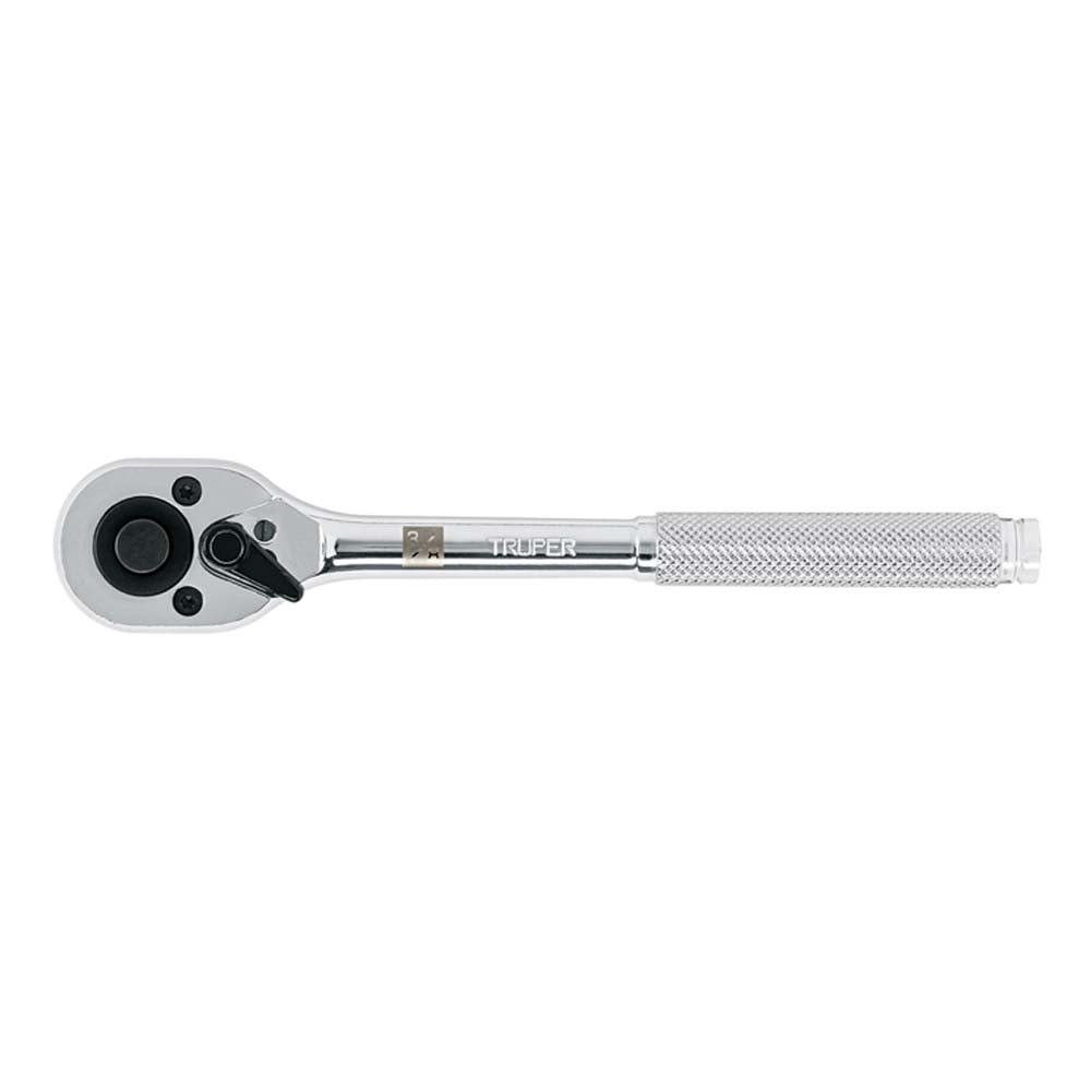 MATRACA LIBERACION RAPIDA CABEZA DE PERA CUADRO 3/8" MCA TRUPER MECANICA