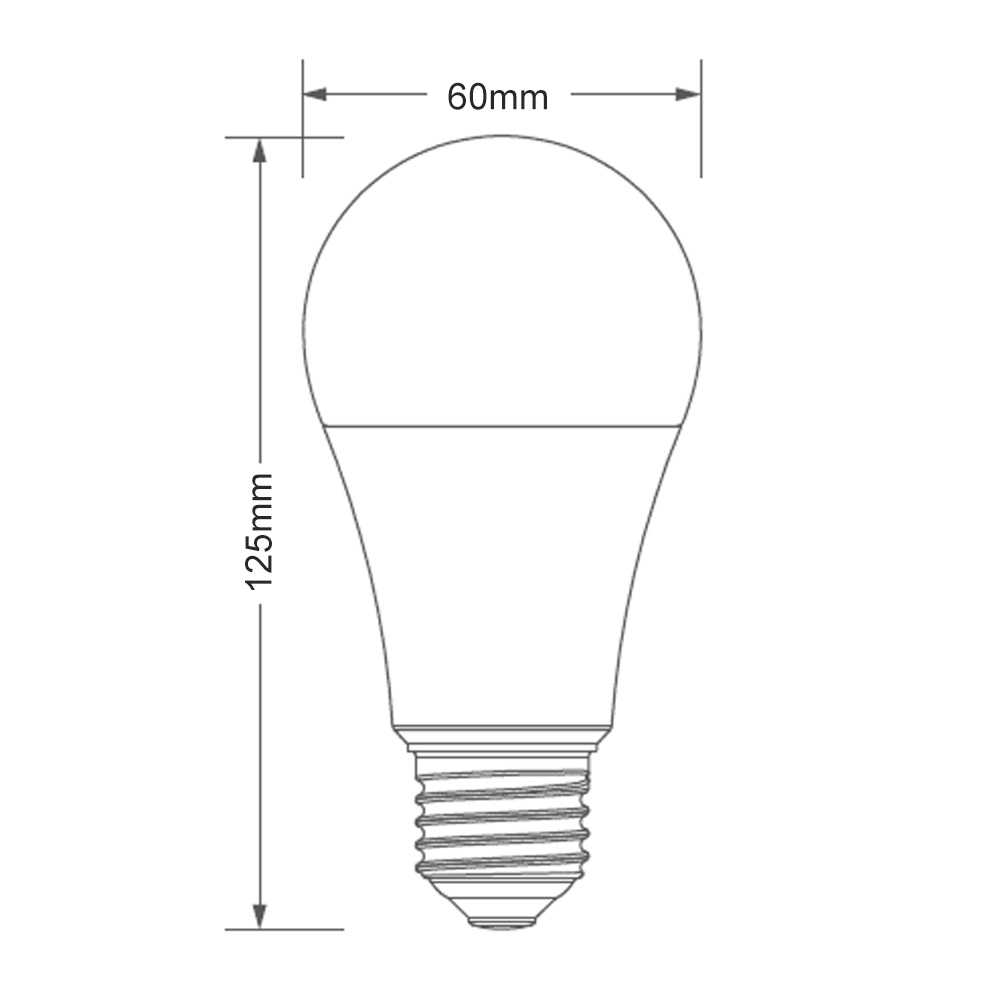 FOCO LED TECNOLITE 13W LUZ SUAVE CÁLIDA BASE E27 ATENUABLE