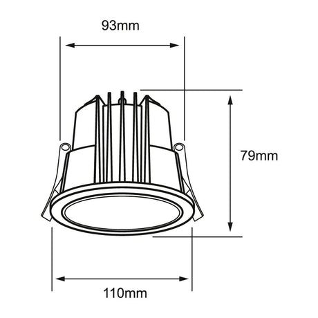 INT LED EMP13W127V1000LM3000/4000/6500K LUCIS I TECNOLITE