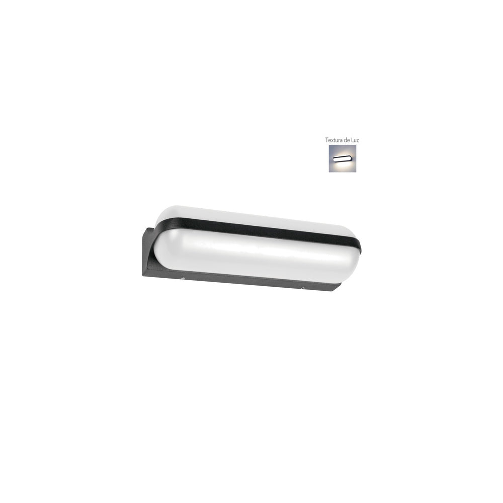 LÁMPARA DE EXTERIOR LED CLAUDIO TECNOLITE PARA SOBREPONER 13W LUZ BLANCA NEUTRA