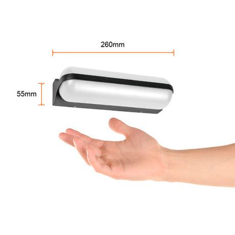 LÁMPARA DE EXTERIOR LED CLAUDIO TECNOLITE PARA SOBREPONER 13W LUZ BLANCA NEUTRA