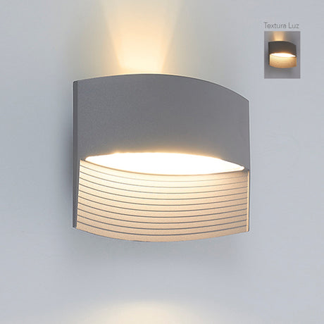LAMPARA DE EXTERIOR LED PARA SOBREPONER 13 W LUZ CALIDA BRILLANTE