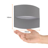 LÁMPARA DE EXTERIOR LED SPECTRUM II TECNOLITE PARA SOBREPONER 13W LUZ SUAVE CÁLIDA