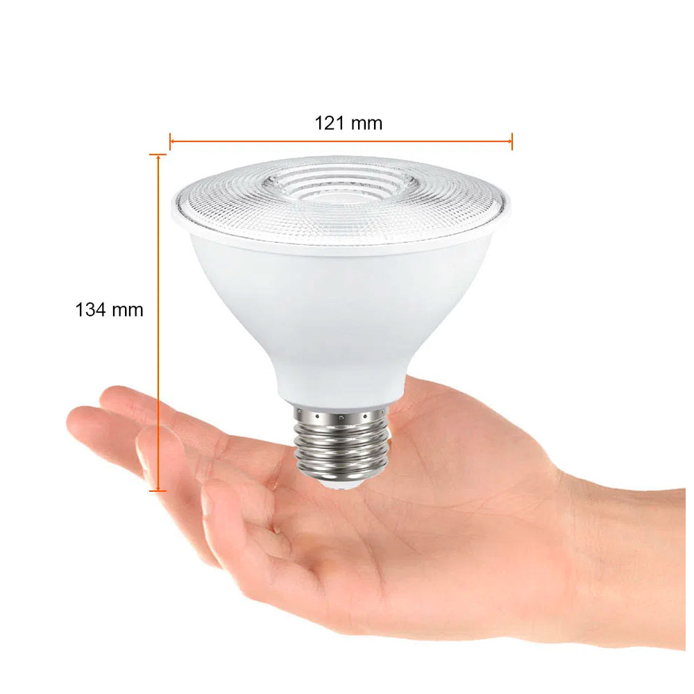 FOCO PAR38 LED 13 W LUZ DE DIA BASE E27 NO ATENUABLE