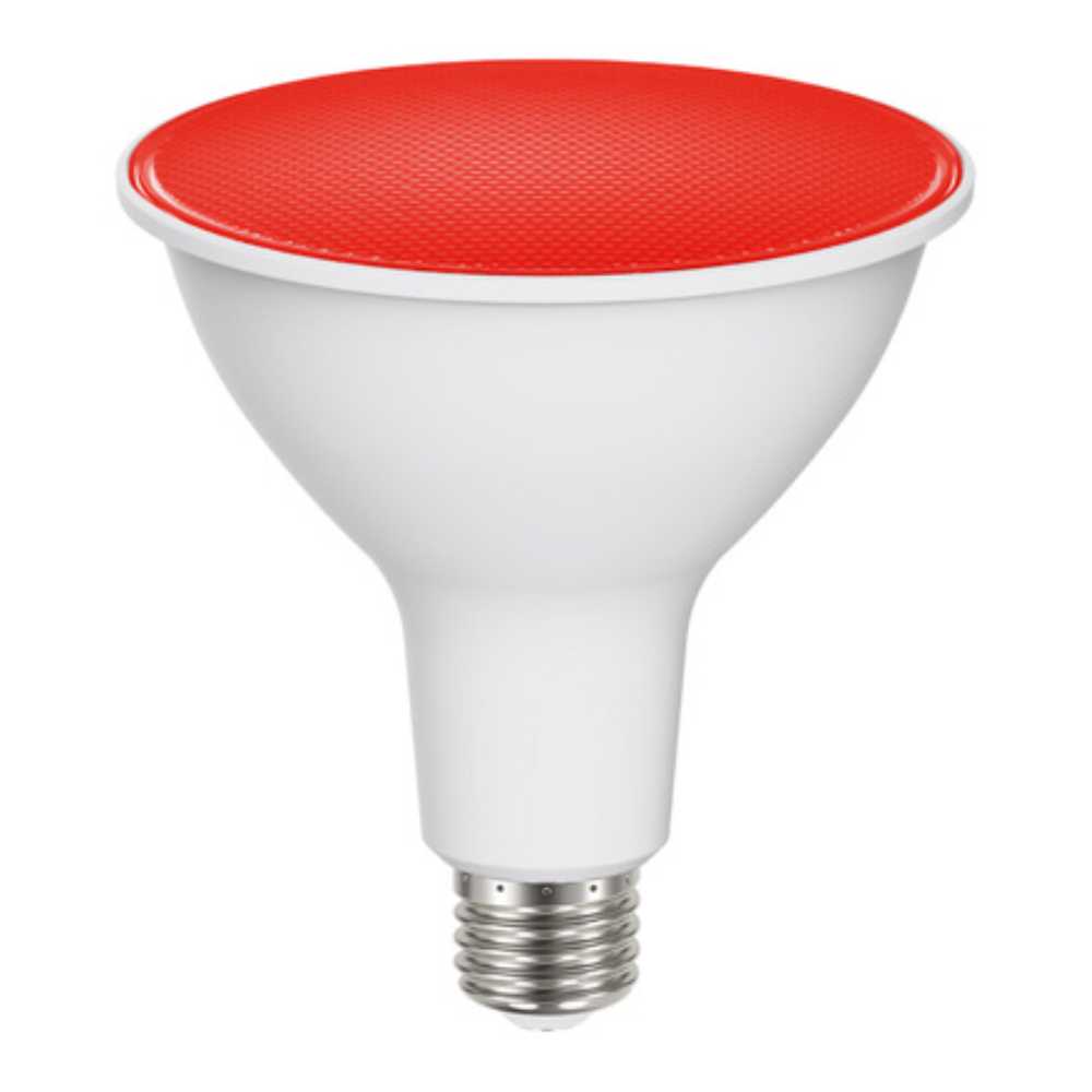FOCO LED TECNOLITE PAR38 13W LUZ ROJA BASE E27