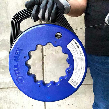 GUIA DE ALAMBRE PLANO 60MTS. CON CARRETE TULMEX KLEIN TOOLS