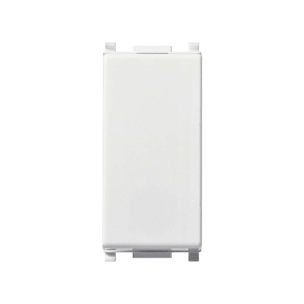 INTERRUPTOR CRUZADO 1P 16AX. 250V. 1 MOD. ILUMINABLE BLANCO PLANA VIMAR