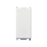 INTERRUPTOR CRUZADO 1P 16AX. 250V. 1 MOD. ILUMINABLE BLANCO PLANA VIMAR