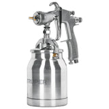 PISTOLA PARA PINTARSUCCION HVLP VASO ALUM BOQUILLA 1.4MM