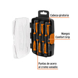 JUEGO C/6 DESARMADORES TRUPER MECANICA