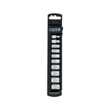 JUEGO DE 10 DADOS CUADRADO 1/4" MM TRUPER