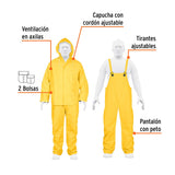 CONJUNTO IMPERMEABLE TALLA GRANDE PVC TRUPER
