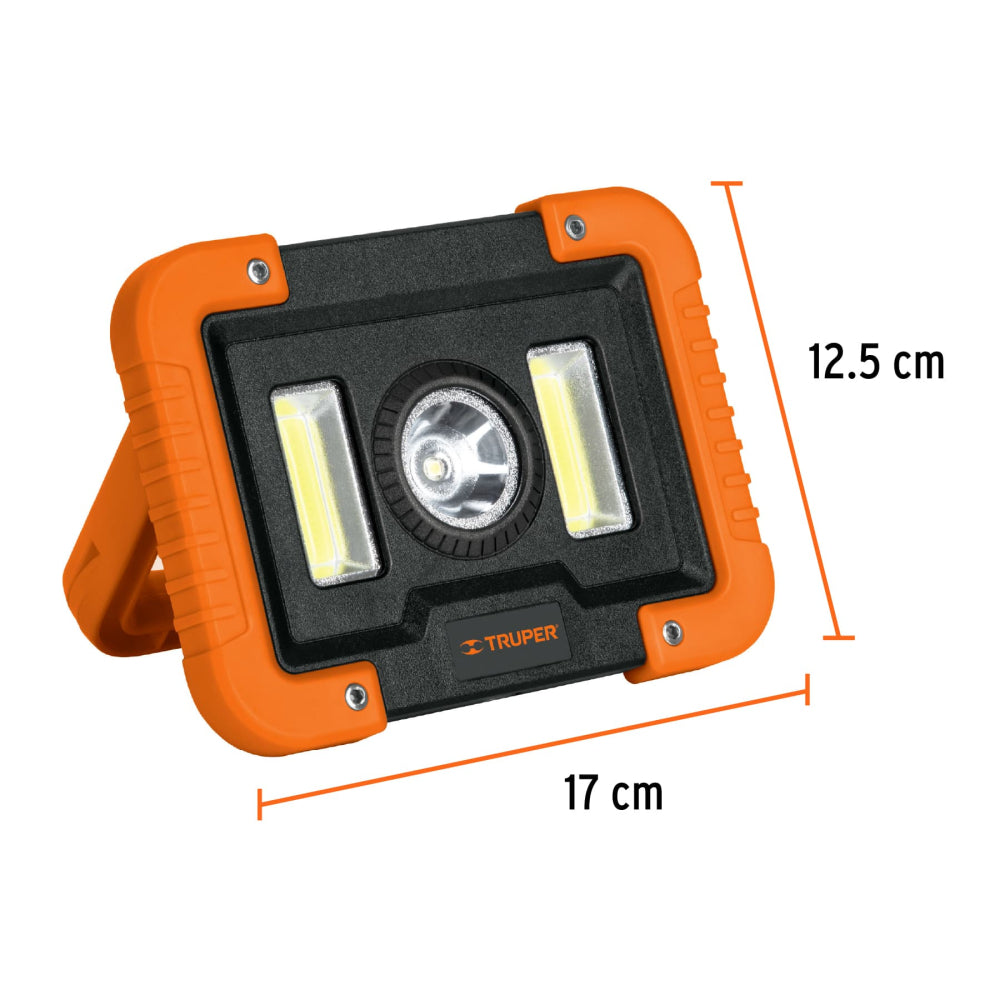 LAMPARA DE TRABAJO LED RECARGABLE PILA ION LITIO 3000MAH LAT-1300 14631 TRUPER